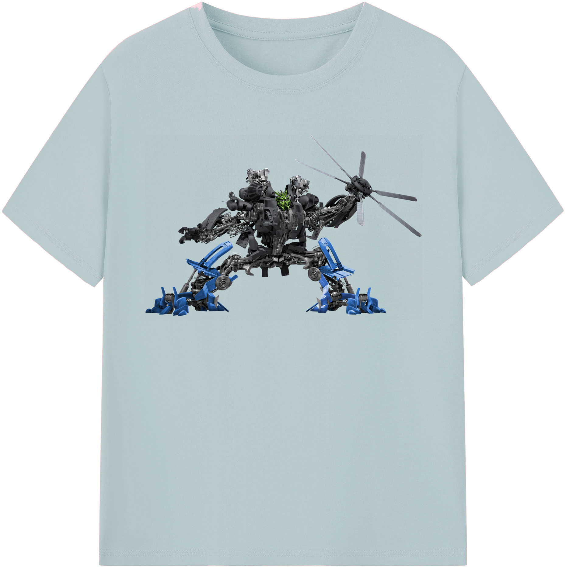 （画像用） Transformers トランスフォーマー 綿100％半袖Tシャツ（フロントプリント）